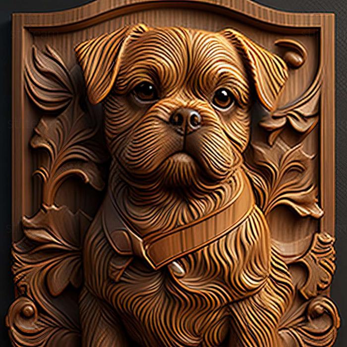 3D модель Коко собака известное животное (STL)